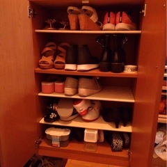 シューズボックス、下駄箱の画像