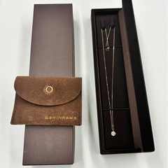 証明・鑑定書付き　SHINKAWA シンカワ　天然ダイアモンド0.184ct　18金　高級エレガントネックレス の画像