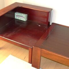 無料配達します🚚２点セット💖コーナーテーブル💖延長型サイドテーブル💖の画像