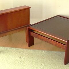 無料配達します🚚２点セット💖コーナーテーブル💖延長型サイドテーブル💖の画像