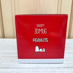 新品未使用🎄🎁スヌーピー 可愛い♡3DMUG 530ml クレーンゲーム獲得品❁¨̮の画像