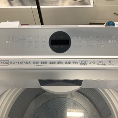 【安心！6ヶ月間の保証付き！】AQUA全自動洗濯機入荷しました！の画像