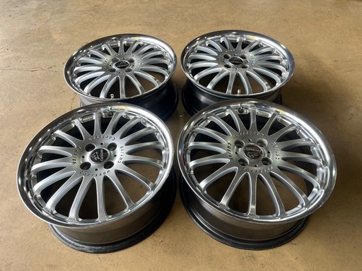 カールソンcarlsoon cr1/16 17×7J ＋50 (naka) 山岸のタイヤ、ホイール