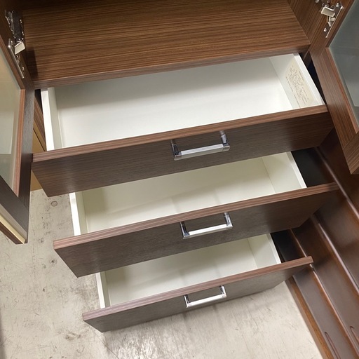 ?大SALE? 【共和産業】　食器棚　茶　 幅60.5×奥40×高180cm　リサイクルショップ　朝霞市　ケイラック朝霞田島店　志木市