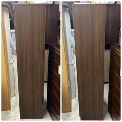 【共和産業】　食器棚　茶　 幅60.5×奥40×高180cm　リサイクルショップ　朝霞市　ケイラック朝霞田島店　志木市　和光市　GM477の画像