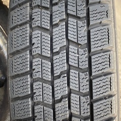 スタッドレスタイヤ　155/65/R14　4本　ダイハツ　タント　の画像