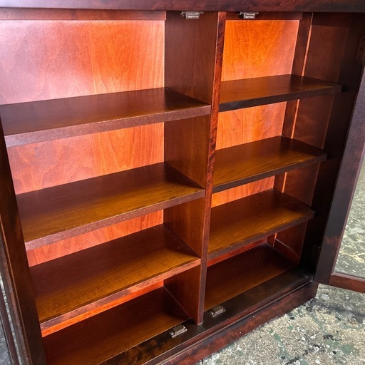 【クラレインテリア】\"北海道民芸家具\" 書棚 北海道民芸家具 書棚 本棚 クラレインテリア 飛騨家具 天然木 北海道