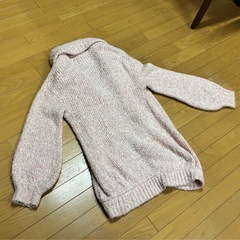 My Honey Bee マイハニービー　カーディガン　ピンク　桜色　冬用 の画像