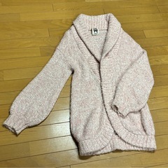 My Honey Bee マイハニービー　カーディガン　ピンク　桜色　冬用 の画像