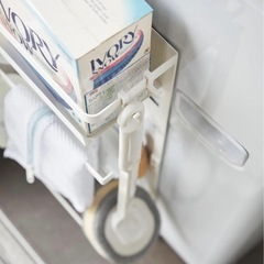 山崎実業 tower　洗濯機横 マグネット収納ラック の画像