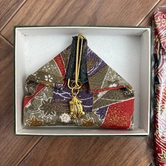 和服用の小物入れ、足袋入れの画像