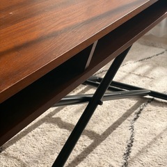 折りたたみ　昇降式　ローテーブルの画像