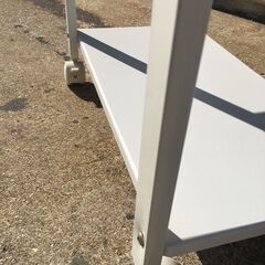 JM20568S)キッチンワゴン 幅：約30cm 高さ：約85cm  奥行：約50cm 中古品【取りに来られる方限定】の画像