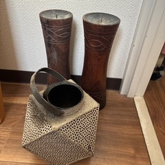 アンティークキャンドル立ての画像