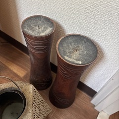 アンティークキャンドル立ての画像
