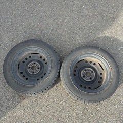 【不定期値下げ中】スタッドレス、155/65/R14の画像