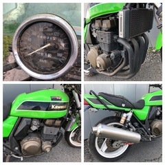 部品取り！カワサキ ZRX400   BC-ZR400E  400cc単車　不動車　廃車証/譲渡書有　直接取引限定　横浜市保土ヶ谷区の画像