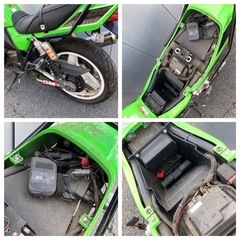 部品取り！カワサキ ZRX400   BC-ZR400E  400cc単車　不動車　廃車証/譲渡書有　直接取引限定　横浜市保土ヶ谷区の画像