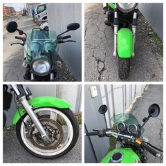 部品取り！カワサキ ZRX400   BC-ZR400E  400cc単車　不動車　廃車証/譲渡書有　直接取引限定　横浜市保土ヶ谷区の画像
