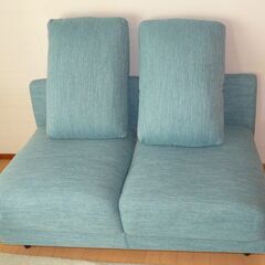 無料配達します🚚定価5万円💖超美品💖ニトリ💖ペットも人も快適💖傷・汚れに強いソファー💖２人掛け💖Nシールド💖の画像