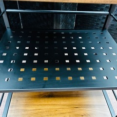 ⭐️激安⭐️キャスター付きワゴン　ブラックの画像