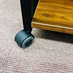 ⭐️激安⭐️キャスター付きワゴン　ブラックの画像