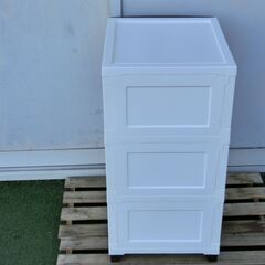 ３段プラチェストの画像