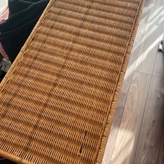 【¥0】籐xアイアン　衣装棚の画像