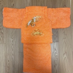 一つ身　着物と被布セット　でんちセット　赤ちゃんの画像