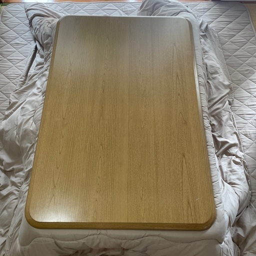 木製こたつ　120×80 4人用