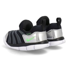 新品 ナイキ NIKE ダイナモフリー ブラック/グリーンストライク 13cmの画像