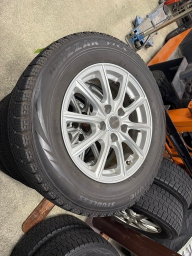 30系 アルファード ヴェルファイアに使用 スタットレスタイヤホイールセット