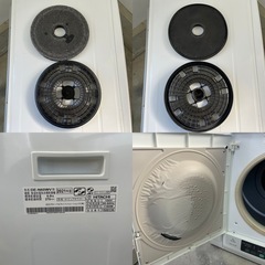 日立 HITACHI 衣類乾燥機 DE-N60WV 6.0kg 2021年製  ピュアホワイト 白の画像