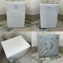 日立 HITACHI 衣類乾燥機 DE-N60WV 6.0kg 2021年製  ピュアホワイト 白の画像