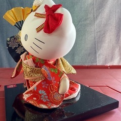 サンリオ 和装フィギュア（扇子付き）の画像