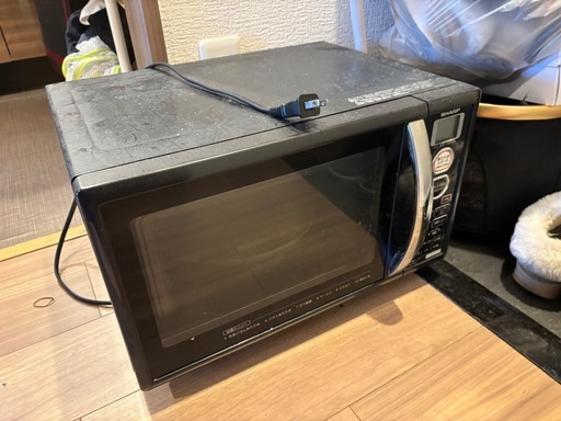 無料】SHARP電子レンジ【引き取りに来てくれる方限定】 (大臣) 大国町