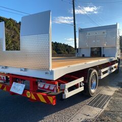 【X-0026】日野レンジャー FE7JKA　増トン　セルフローダー　花見台　最大積載7900kg　Ｈ26年　ウィンチ付き　H26　車検付き　　茨城県の画像