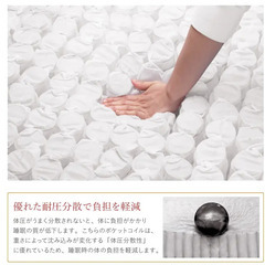 ポケットコイルマットレスベーシックタイプ (シングル)の画像