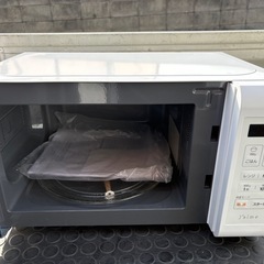 ESK JAPAN 電子レンジ 17L  SJM-M17DA-W 、2024年の画像