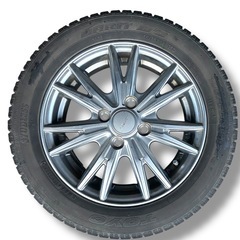 中古アルミホイール4本セットご要望あれば装着無料でいたします。ぜひ興味の方ご購入お待ちしております。の画像