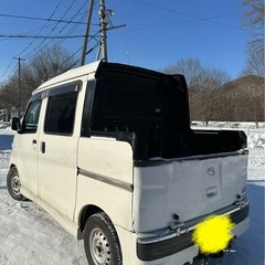 車検ほぼ満タン1年10ヶ月‼️ハイゼットデッキバン‼️ヒッチメンバー‼️の画像