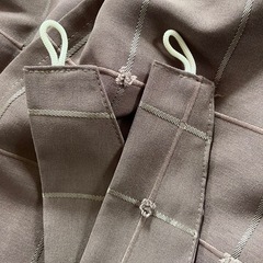 カーテン　100✖️178cm 　茶系の画像