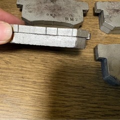 メタルブレーキパッドRM2 273リア(シビックfd2 スイフトzc31s CR-Zなど)の画像