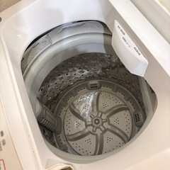 お渡し先決定済 あげます! 6kg全自動洗濯機 50.5x53x92cm 2019 年製の画像