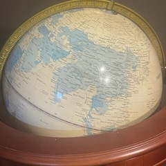 アンティーク地球儀（照明付）の画像