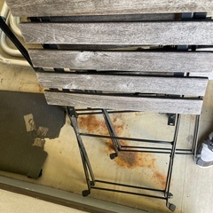 ガーデンテーブル・チェアの画像