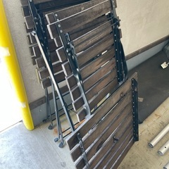 ガーデンテーブル・チェアの画像