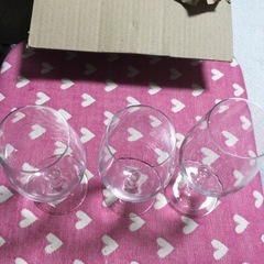 ◆ワイングラス3点セット◆代理出品の画像