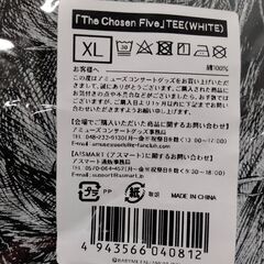 【直接受取限定】BABYMETAL　Tシャツ「The Chosen Five」 TEE（WHITE)の画像