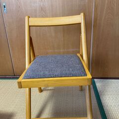 折りたたみ椅子、いすの画像